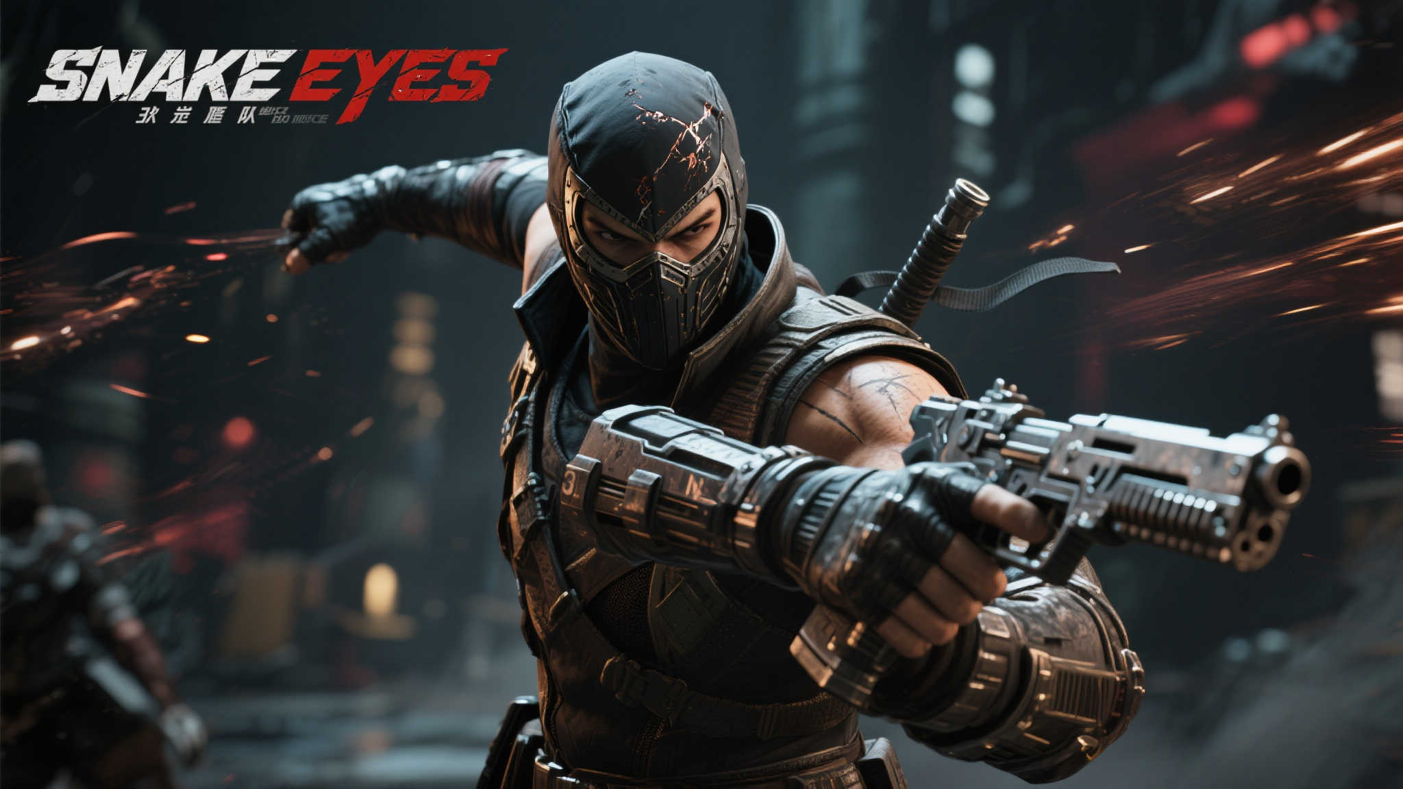 孩之宝特种部队3A巨制：Snake Eyes主角形象震撼首曝！