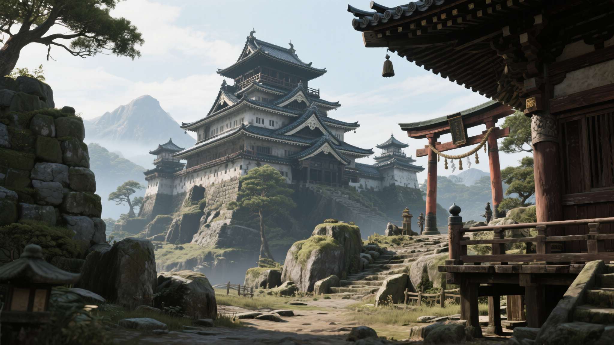 刺客信条影野分的纪念物